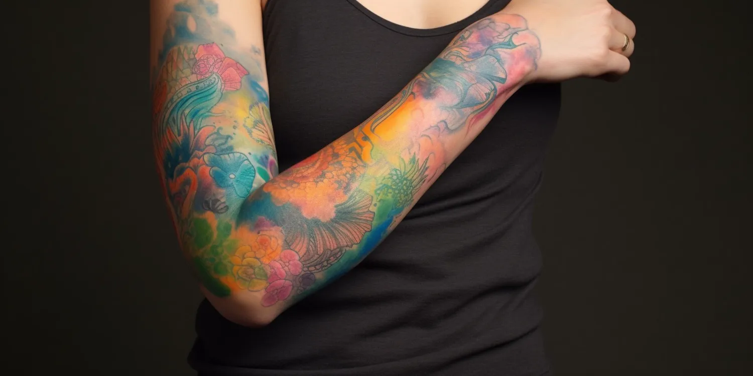 Jak połączyć tatuaże na rękaw?