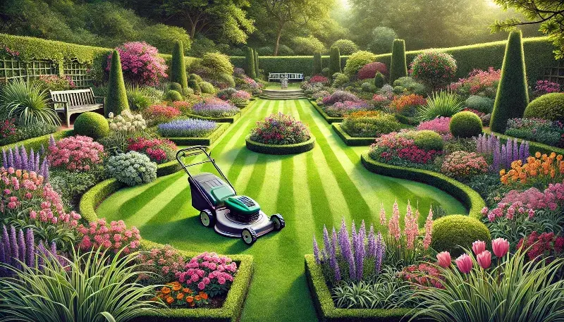 Jak optycznie poszerzyć długi wąski ogród?