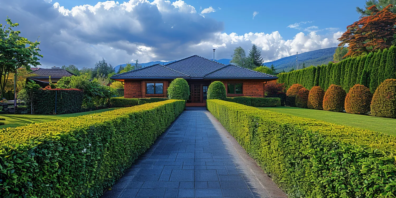 Jak urządzić ogród przed wejściem do domu?