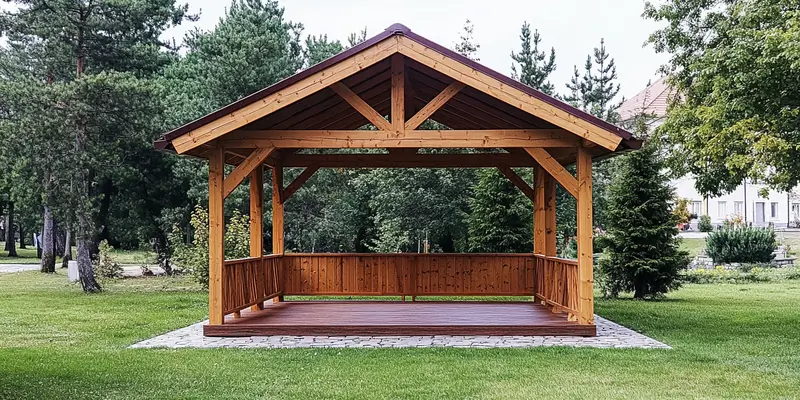 Jaka wysokość altany ogrodowej?