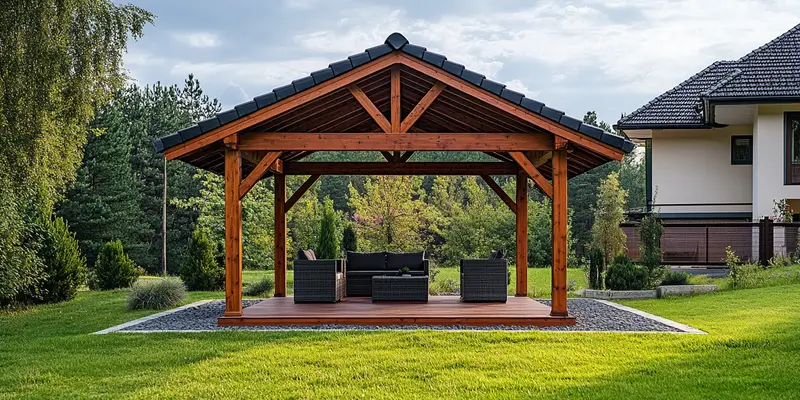 Jaka wysokość altany?