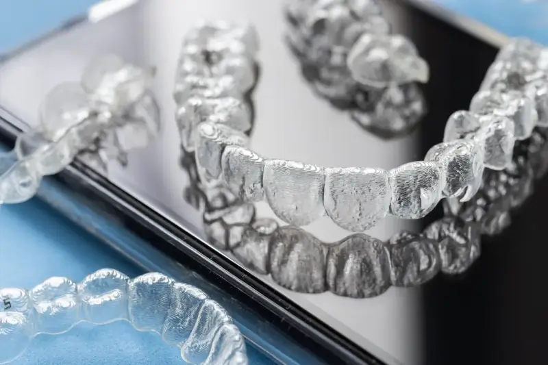 Czy noszenie nakładek Invisalign boli?