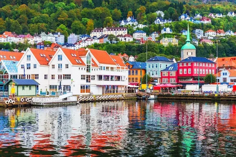 Gdzie leży Norwegia?