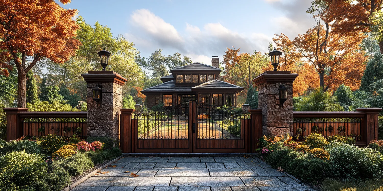 Aluminium Zaun Polen