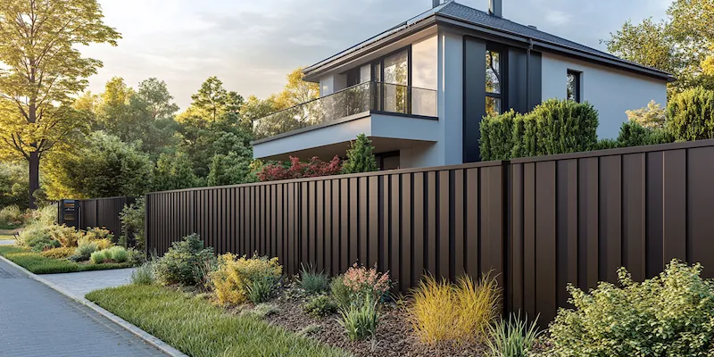 Modernzäune aus Polen