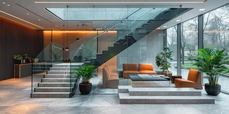 Balustrady balkonowe szklane Warszawa