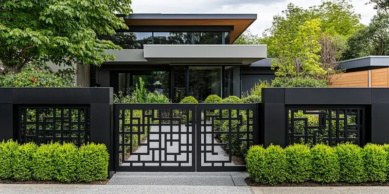 Gartenzaun aus Polen