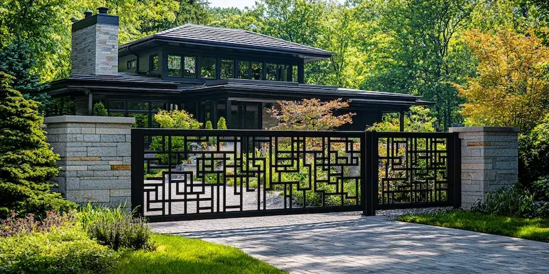 Metallzäune aus Polen